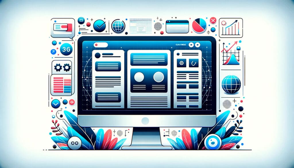 moderne webside design