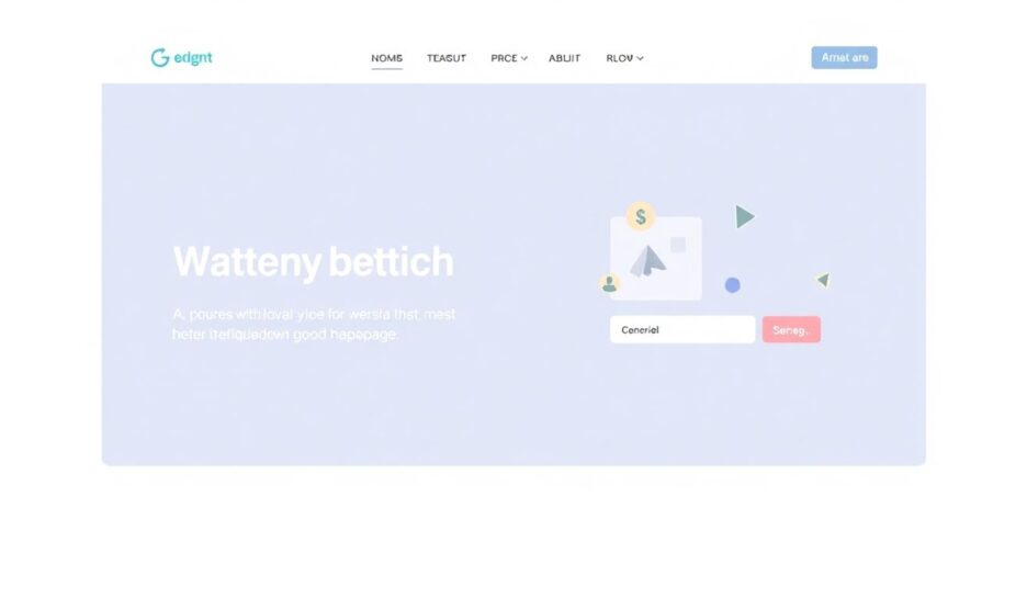 Illustrasjon av en god hjemmeside med moderne design. {{brizy_dc_image_alt entityId=